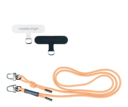 Smycz do telefonu Mobile Origin Lanyard rope 6mm 82-163cm peach fuzz